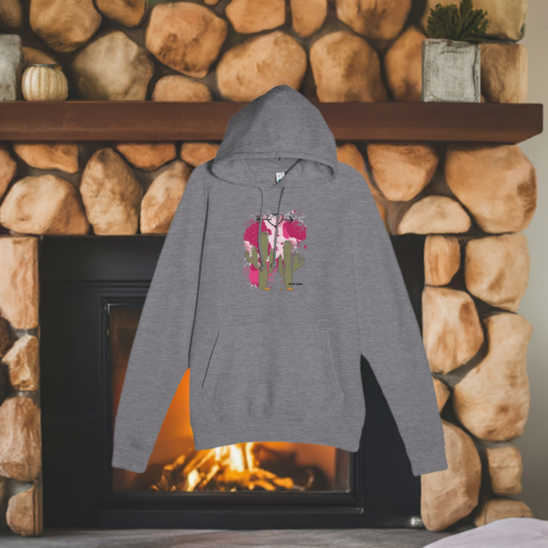 Pink Patches Unisex Pullover Hoodie edited 3 768x768