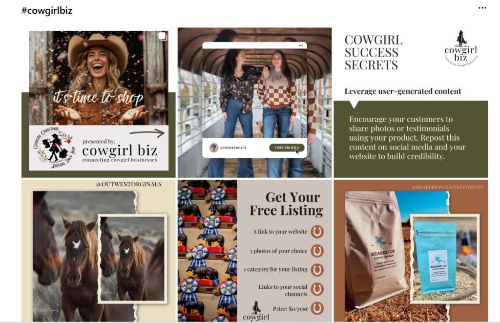 Hashtag Cowgirl Biz