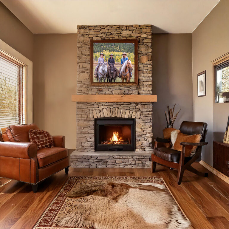 Cowgirl group portrait artwork Cowgirl group portrait artwork