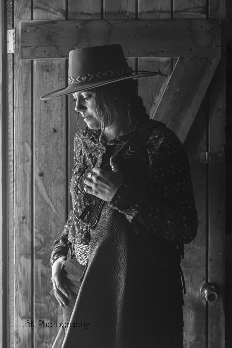 portrait of a cowgirl portrait of a cowgirl