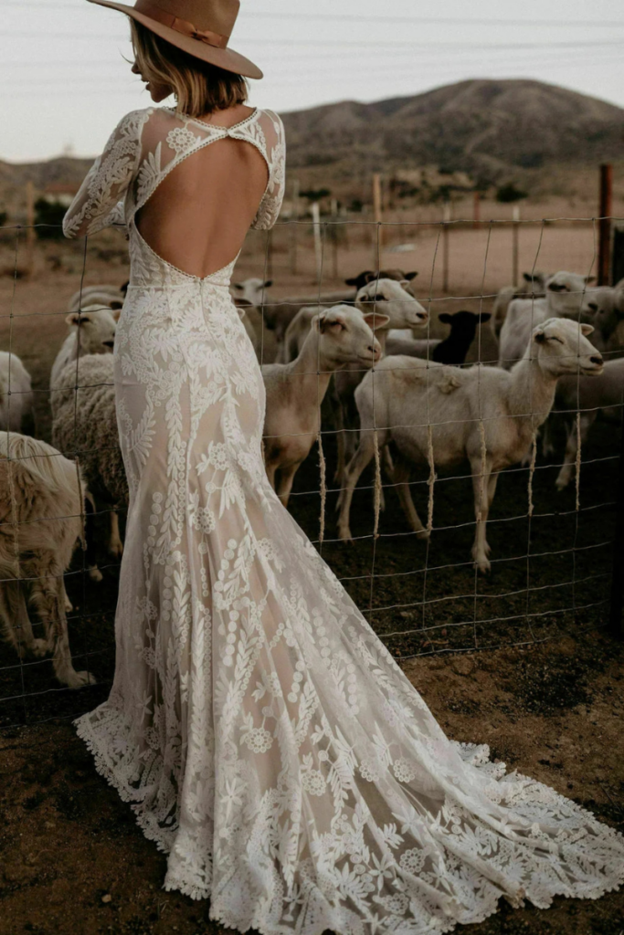 Willow Lace Wedding Dress by Dreamers & Lovers