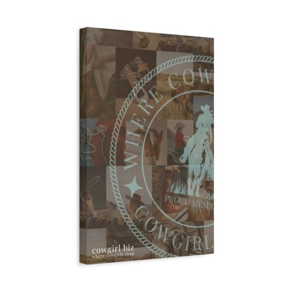 Where Cowgirls Shop – Canvas Wall Art - Image 10
