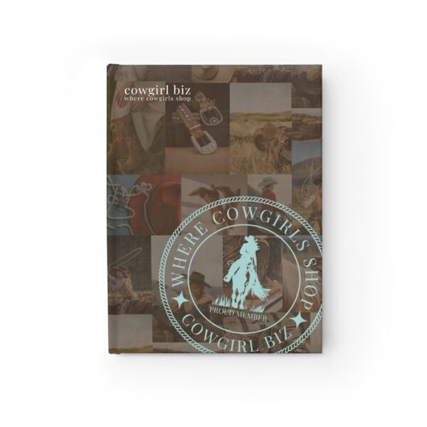 Where Cowgirls Shop – Hardcover Journal, Blank 🤠📔