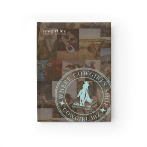 Where Cowgirls Shop – Hardcover Journal, Lined 🤠📔
