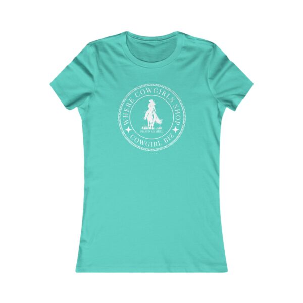 Where Cowgirls Shop – Proud Member Badge Tee 👕🤠