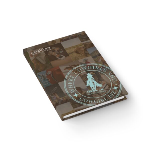 Where Cowgirls Shop – Hardcover Journal, Lined 🤠📔 - Image 3