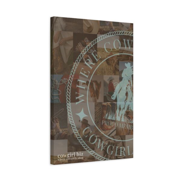 Where Cowgirls Shop – Canvas Wall Art - Image 14