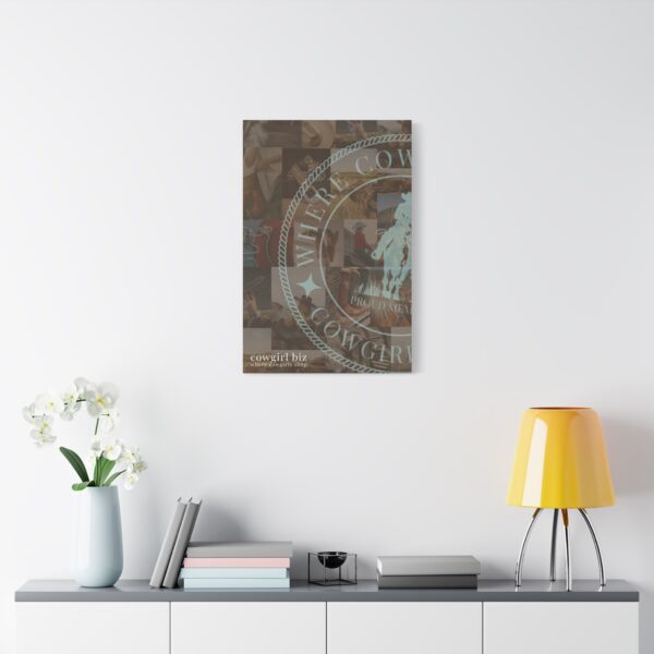 Where Cowgirls Shop – Canvas Wall Art - Image 19