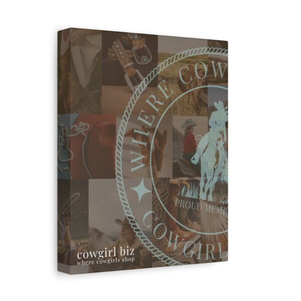 Where Cowgirls Shop – Canvas Wall Art - Image 6