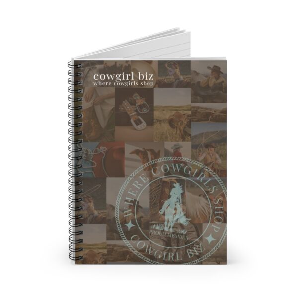Where Cowgirls Shop – Spiral Notebook 🤠📓 - Image 2