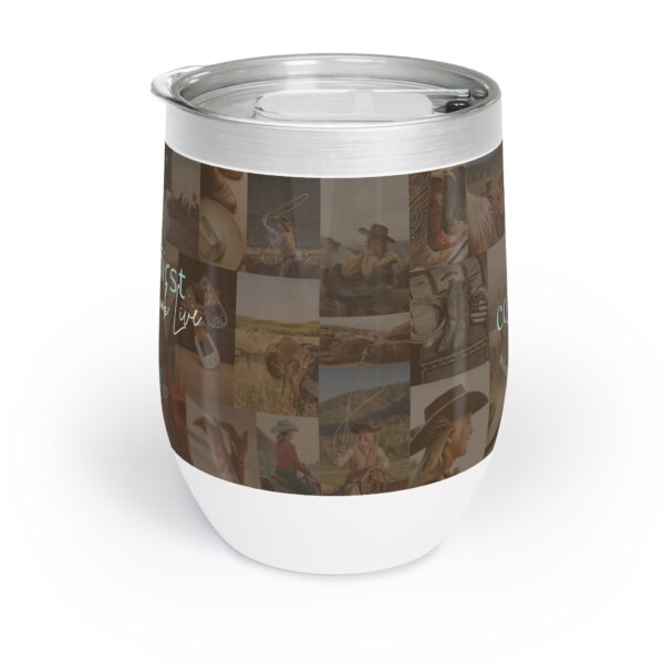 Not My First Facebook Live – 12oz Stainless Steel Wine Tumbler 🍷🤠 - Image 4