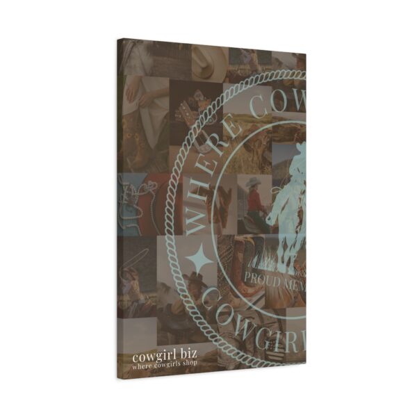 Where Cowgirls Shop – Canvas Wall Art - Image 18