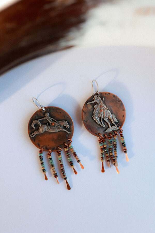 Ride 'em Cowboys Earrings