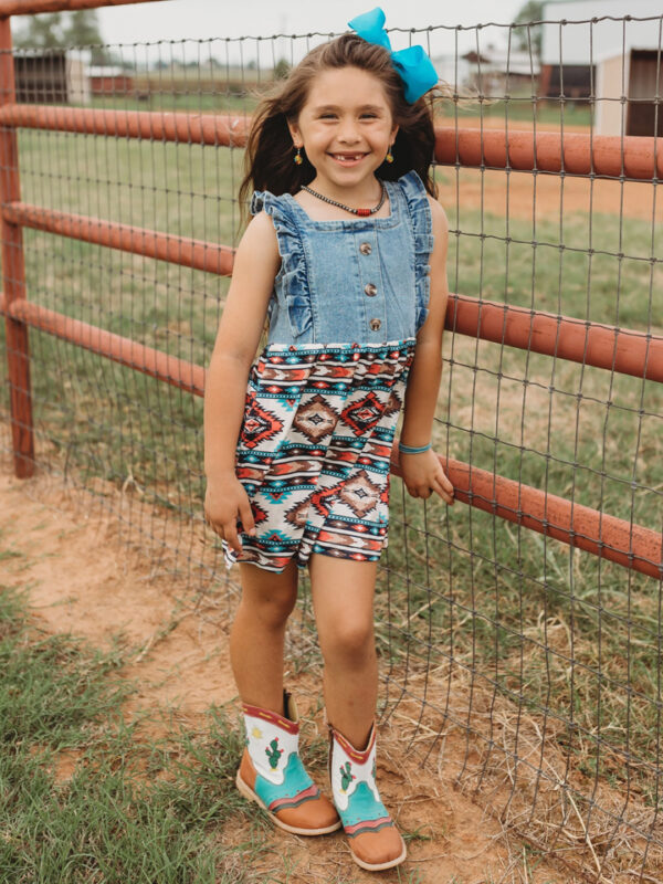 "Pecos" Neon Cactus Charm Boots - Image 5