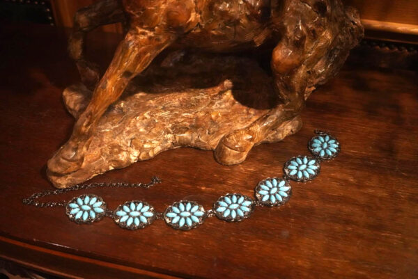 Turquoise Trails: Little Cowgirl's Western Chain Belt Adventure (Kids)!