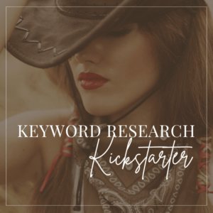 Keyword Research Kickstarter Package