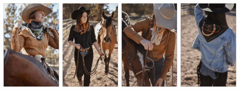 Western wild rags for the modern cowgirl Western wild rags for the modern cowgirl