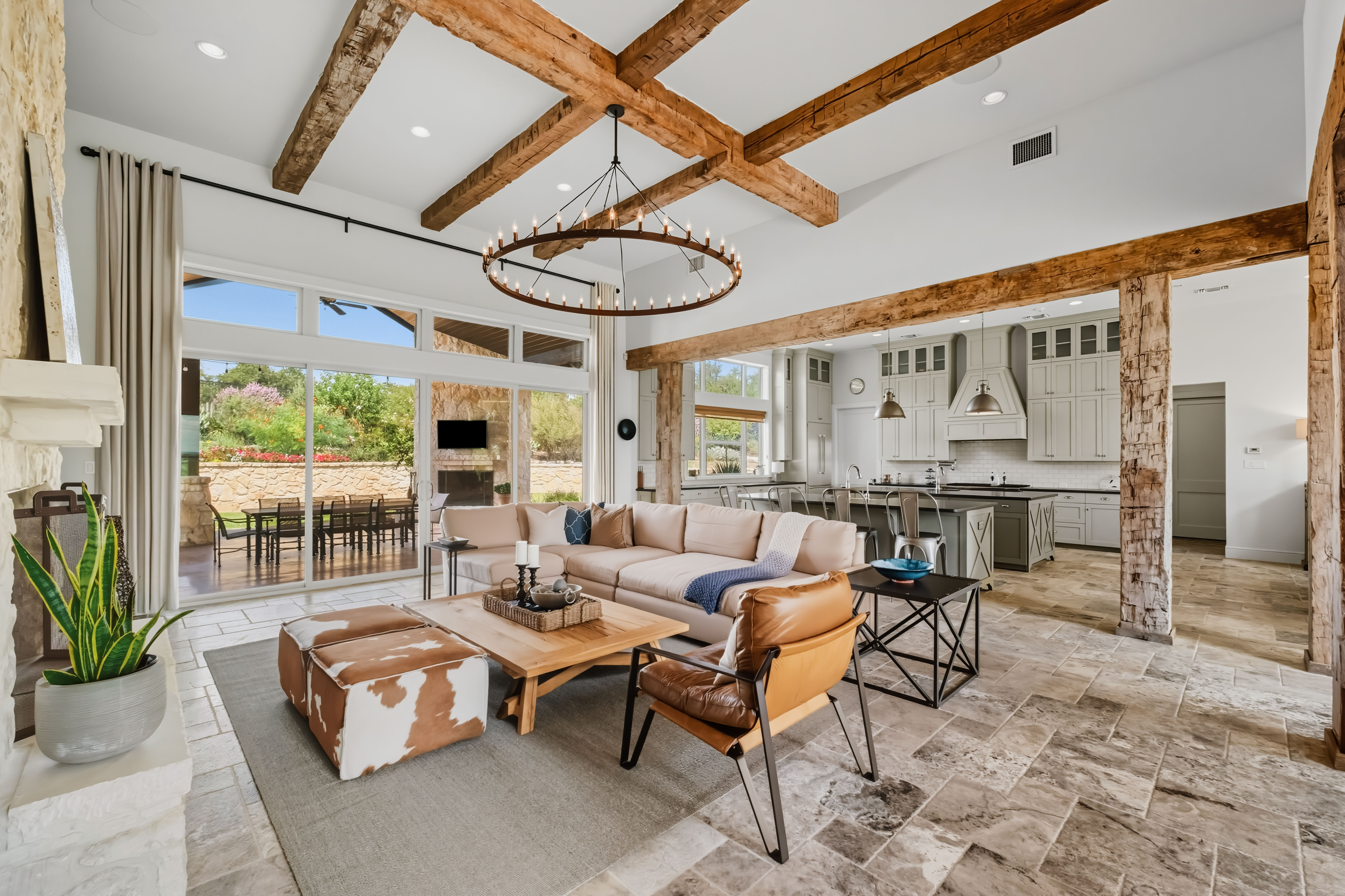 Living & Kitchen · Designed to Flow