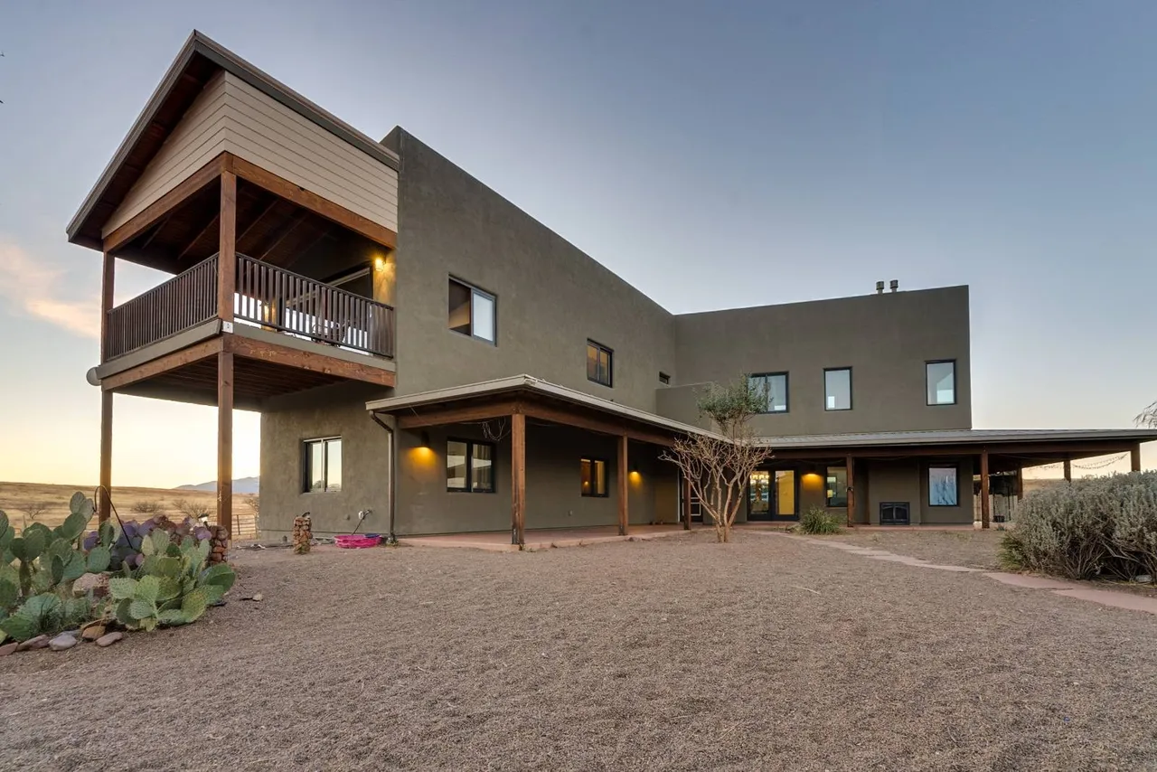 Vera Earl Canyon Estate main house in the Sonoita high desert