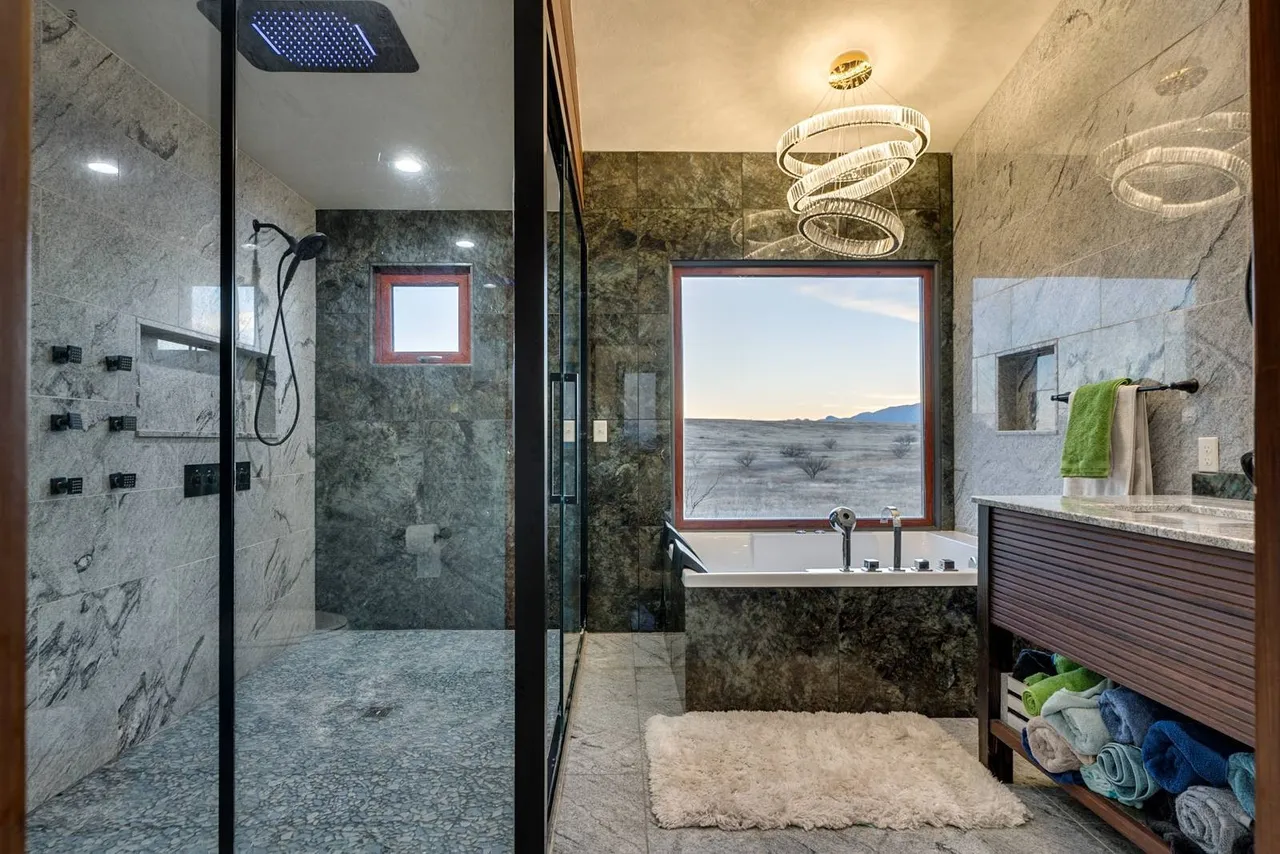 The Spa Bath · Italian Marble & Heated Jacuzzi